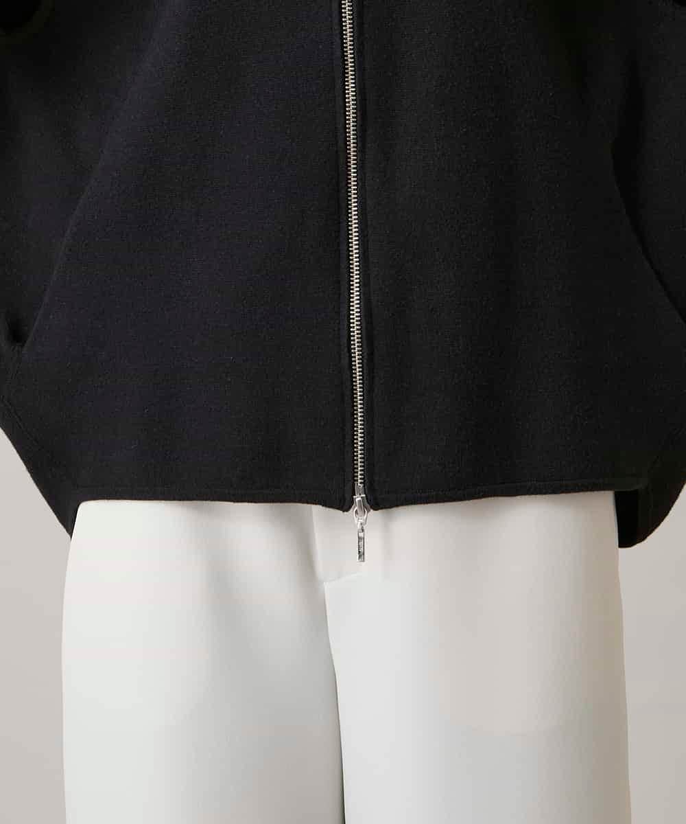 RSFCD08460 TRUNK HIROKO KOSHINO(ヒロココシノ) 【先行予約】ミラノリブデザインニットベスト/洗える ブラック