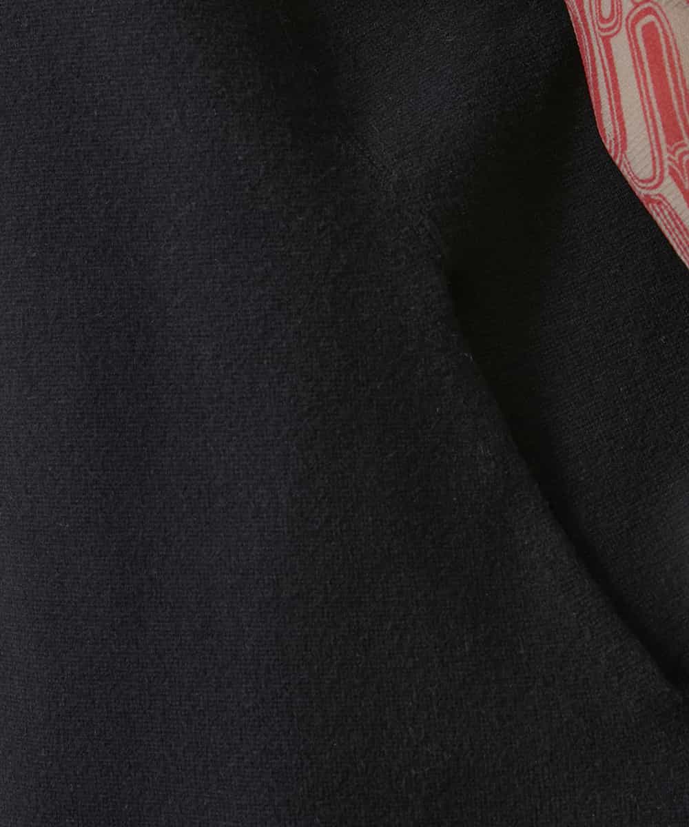 RSFCD08460 TRUNK HIROKO KOSHINO(ヒロココシノ) 【先行予約】ミラノリブデザインニットベスト/洗える ブラック