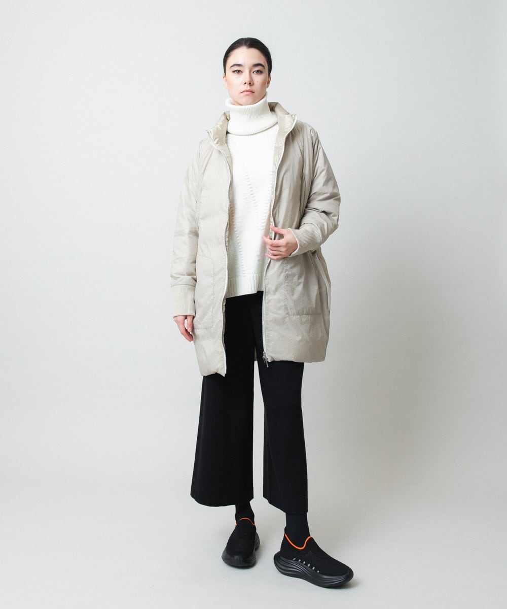 RSFCD11460 TRUNK HIROKO KOSHINO(ヒロココシノ) ジャカードニットデザインプルオーバー /洗える グリーン