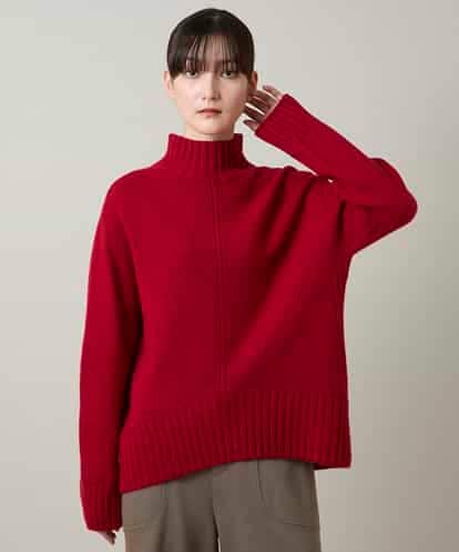 RSFCD13330 TRUNK HIROKO KOSHINO ホールガーメントハイネックニットプルオーバー /日本製