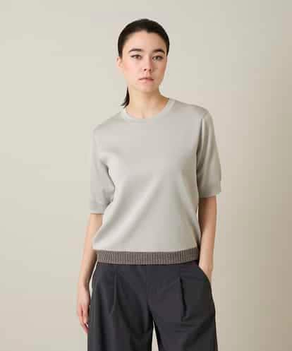 RSFFD08300 TRUNK HIROKO KOSHINO ソフトラメニットトップス