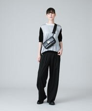 RSFJT01330 TRUNK HIROKO KOSHINO(ヒロココシノ) パイピングニットプルオーバー ブラック