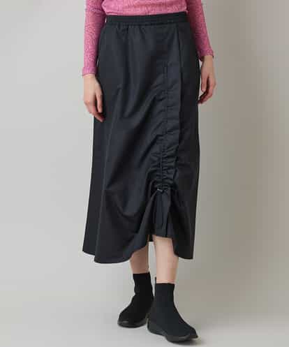 RSHEV40290 TRUNK HIROKO KOSHINO 【日本製/洗える】ドロストデザインタフタスカート