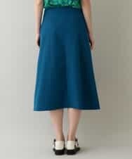 洗える】ストレッチタフタラップスカート(ミモレ丈スカート) | TRUNK  