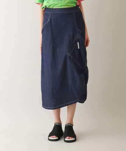 RSHGB03460 TRUNK HIROKO KOSHINO ストレッチデニムスカート/洗える