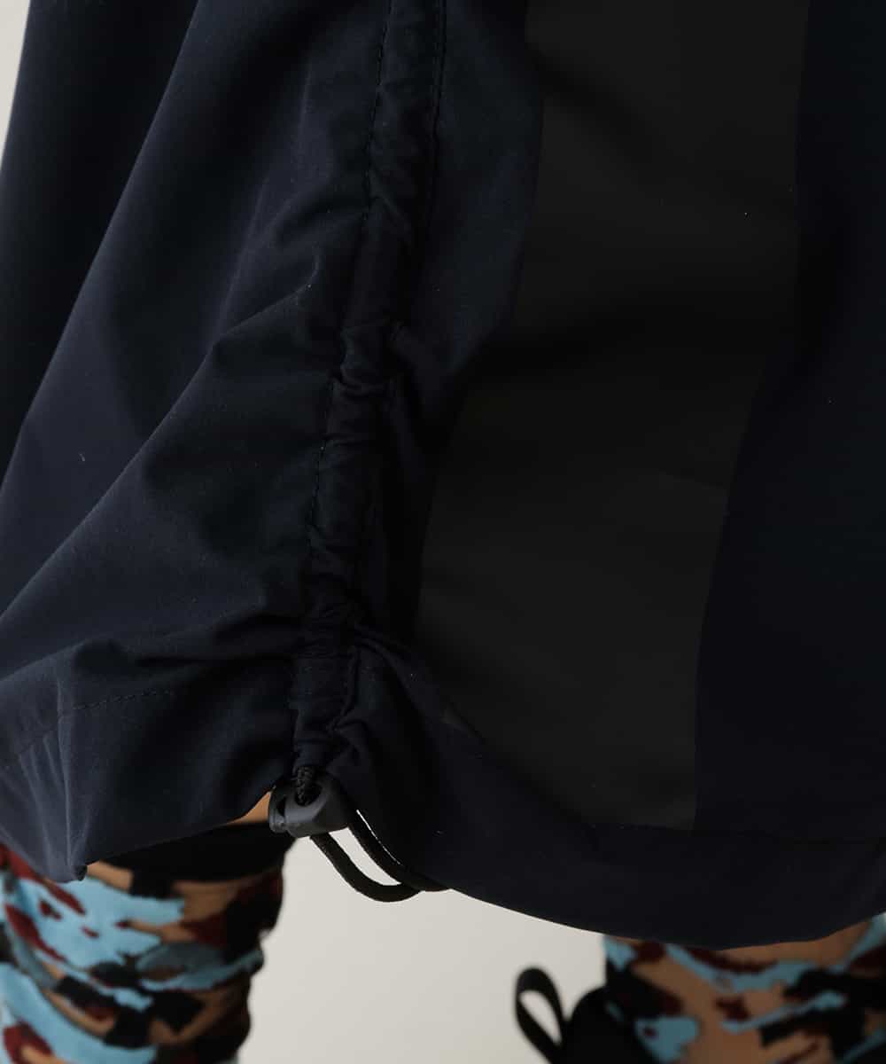 RSHJT12360 TRUNK HIROKO KOSHINO(ヒロココシノ) 【洗濯機で洗える】マットラインAラインスカート ネイビー