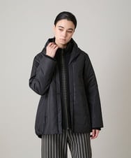 RSJAE02660 TRUNK HIROKO KOSHINO(ヒロココシノ) エコダウンリブジョイントジャケット/洗える ブラック