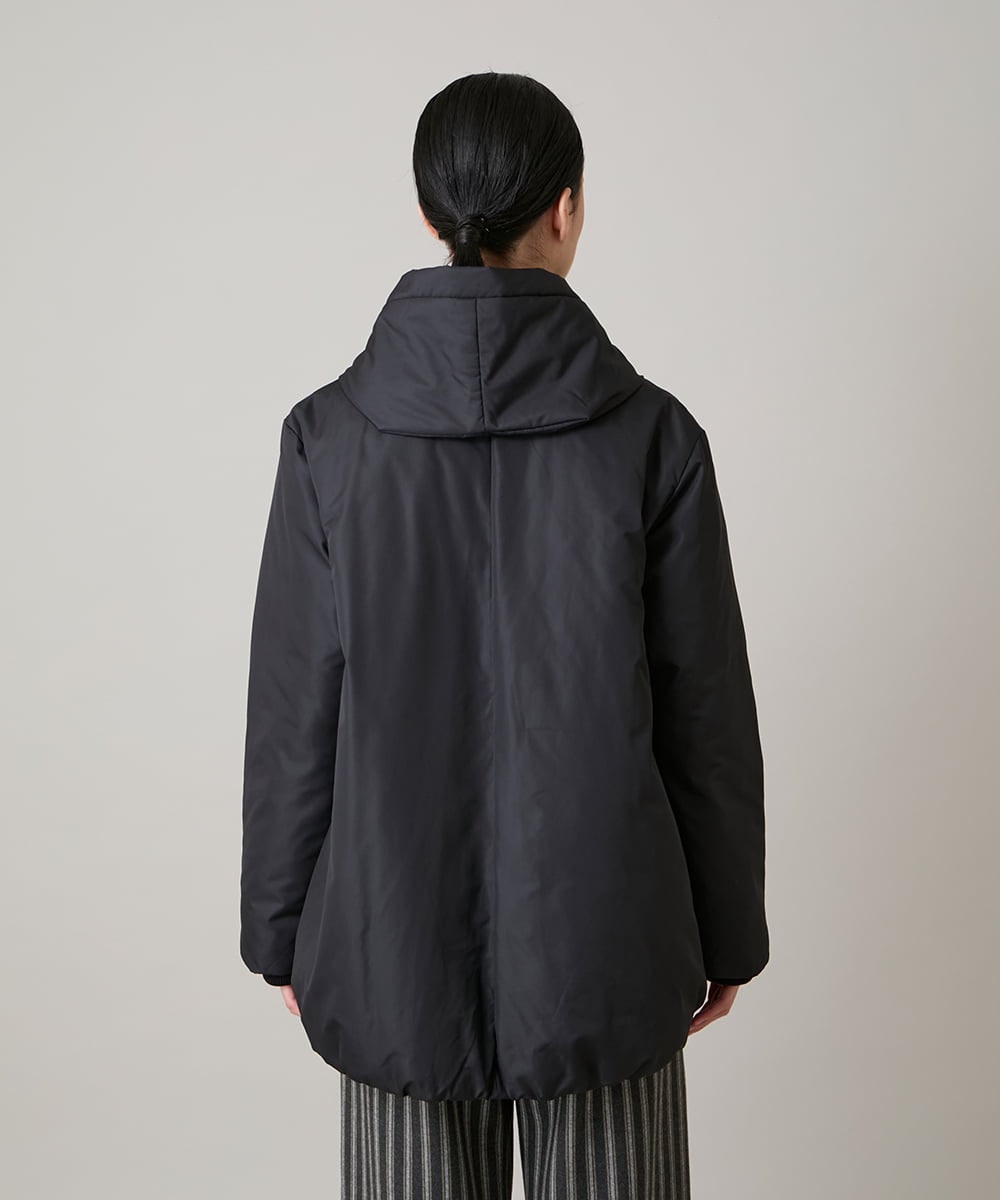 RSJAE02660 TRUNK HIROKO KOSHINO(ヒロココシノ) エコダウンリブジョイントジャケット/洗える ブラック