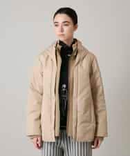 RSJAE02660 TRUNK HIROKO KOSHINO(ヒロココシノ) エコダウンリブジョイントジャケット/洗える ベージュ