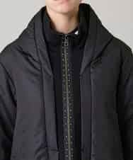 RSJAE02660 TRUNK HIROKO KOSHINO(ヒロココシノ) エコダウンリブジョイントジャケット/洗える ブラック