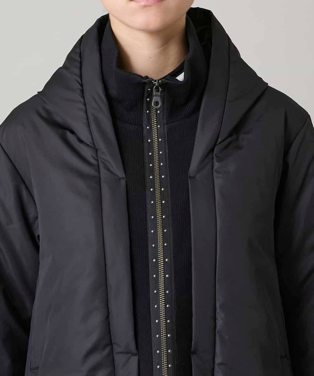 RSJAE02660 TRUNK HIROKO KOSHINO(ヒロココシノ) エコダウンリブジョイントジャケット/洗える ブラック