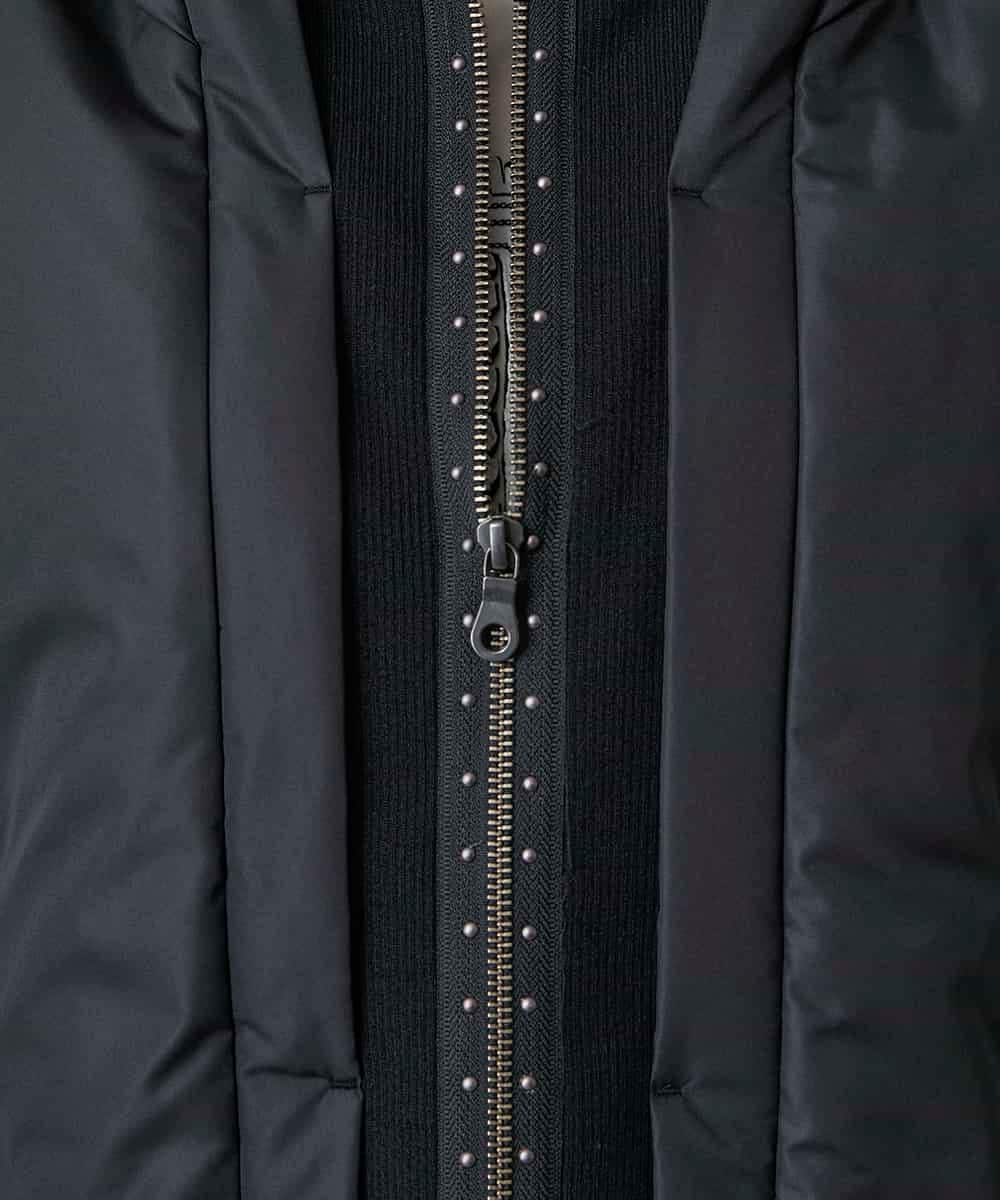 RSJAE02660 TRUNK HIROKO KOSHINO(ヒロココシノ) エコダウンリブジョイントジャケット/洗える ブラック