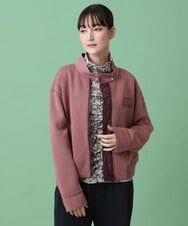 RSJAG02590 TRUNK HIROKO KOSHINO(ヒロココシノ) ダンボールニットブルゾン レッド