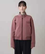 RSJAG02590 TRUNK HIROKO KOSHINO(ヒロココシノ) ダンボールニットブルゾン レッド
