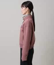 RSJAG02590 TRUNK HIROKO KOSHINO(ヒロココシノ) ダンボールニットブルゾン レッド