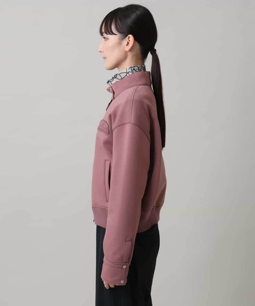 RSJAG02590 TRUNK HIROKO KOSHINO(ヒロココシノ) ダンボールニットブルゾン レッド