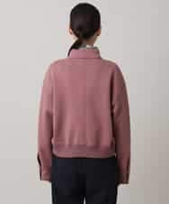 RSJAG02590 TRUNK HIROKO KOSHINO(ヒロココシノ) ダンボールニットブルゾン レッド