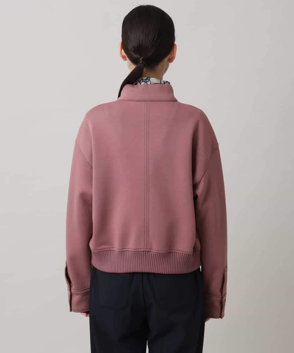 RSJAG02590 TRUNK HIROKO KOSHINO(ヒロココシノ) ダンボールニットブルゾン レッド