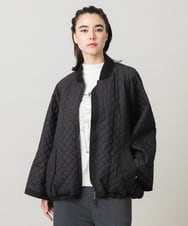RSJCG02690 TRUNK HIROKO KOSHINO(ヒロココシノ) 【先行予約】2WAY袖キルティングジャケット ブラック