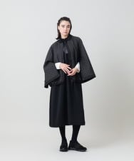 RSJCG02690 TRUNK HIROKO KOSHINO(ヒロココシノ) 【先行予約】2WAY袖キルティングジャケット ブラック