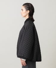 RSJCG02690 TRUNK HIROKO KOSHINO(ヒロココシノ) 【先行予約】2WAY袖キルティングジャケット ブラック