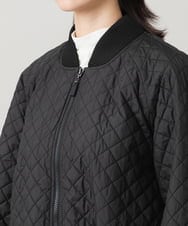 RSJCG02690 TRUNK HIROKO KOSHINO(ヒロココシノ) 【先行予約】2WAY袖キルティングジャケット ブラック