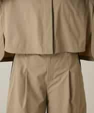 RSJFD09490 TRUNK HIROKO KOSHINO(ヒロココシノ) 配色ラインフロントボタンシャツブラウス ベージュ