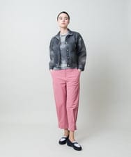 RSJGD01590 TRUNK HIROKO KOSHINO(ヒロココシノ) Gジャンライクシアージャケット ネイビー