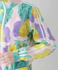RSJGU70450 TRUNK HIROKO KOSHINO(ヒロココシノ) 【洗濯機で洗える】フルーツタフタショートブルゾン ライトイエロー