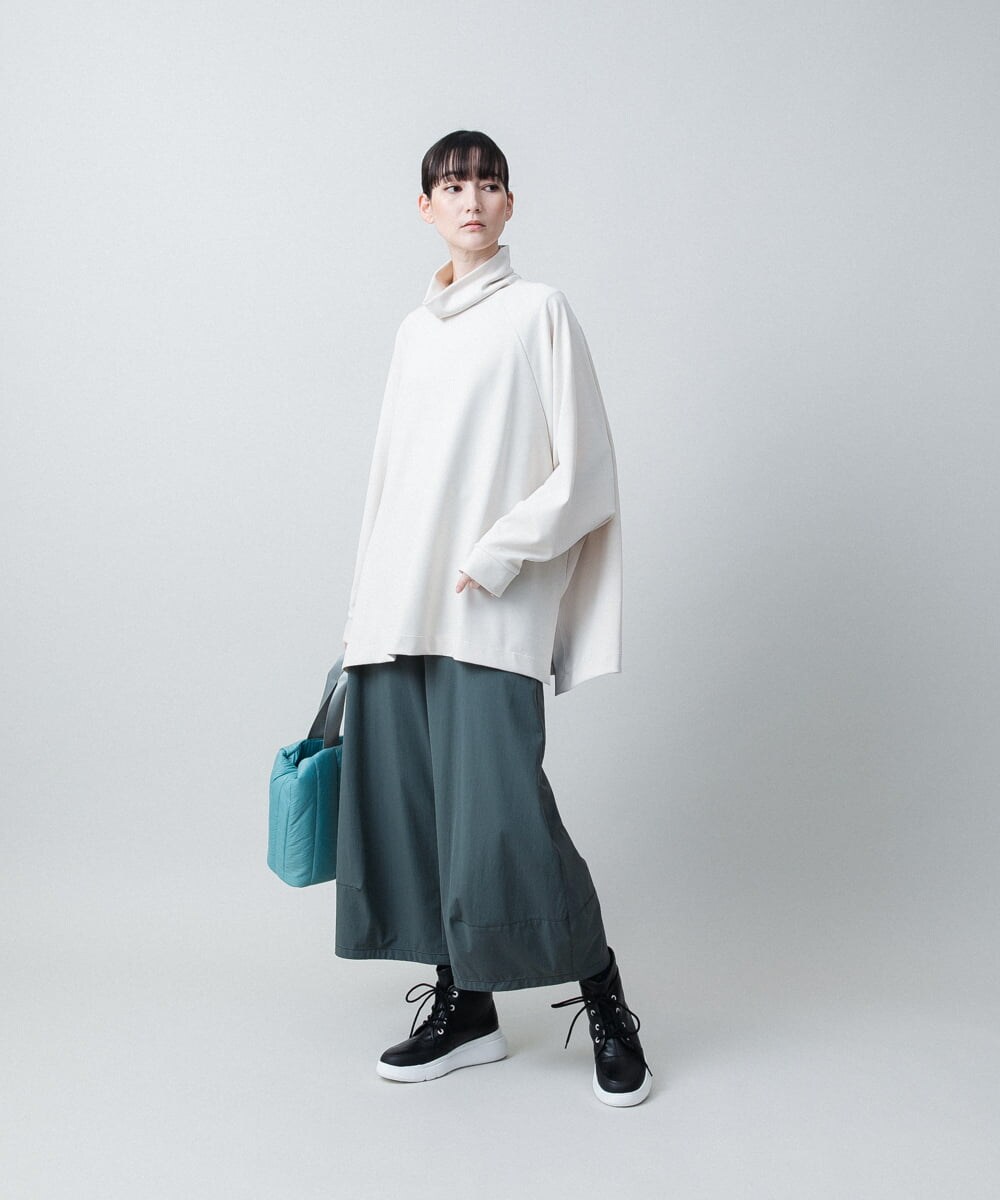 HIROKO BIS お花フロッキー ストレッチ ロング チュニック L HIROKO BIS お花フロッキー ストレッチ ロング チュニック L
