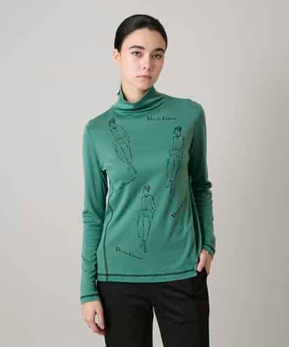 RSKAE30330  イラストデザインカットソー/日本製/洗える