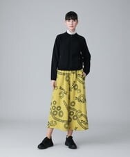 RSKAV19230 TRUNK HIROKO KOSHINO(ヒロココシノ) 【洗える】ハイネックジャージーカットソー ライトブルー