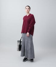 RSKCA04390 TRUNK HIROKO KOSHINO(ヒロココシノ) パッチワークフリーストレーナー/日本製/洗える アイボリー