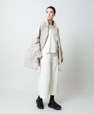 RSKCD09390 TRUNK HIROKO KOSHINO(ヒロココシノ) ハートモチーフドッキングデザインプルオーバー /日本製/洗える アイボリー