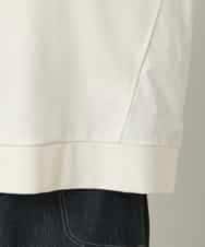 RSKCD09390 TRUNK HIROKO KOSHINO(ヒロココシノ) ハートモチーフドッキングデザインプルオーバー /日本製/洗える アイボリー