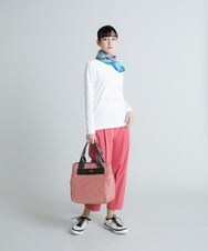 RSKES30270 TRUNK HIROKO KOSHINO(ヒロココシノ) 【洗濯機で洗える/日本製】スタッズポイントデザインカットソー ホワイト