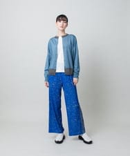 RSKFD13230 TRUNK HIROKO KOSHINO(ヒロココシノ) シアーインナープルオーバー/日本製/洗濯機で洗える ホワイト