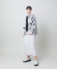 RSKFD13230 TRUNK HIROKO KOSHINO(ヒロココシノ) シアーインナープルオーバー/日本製/洗濯機で洗える ホワイト