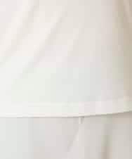 RSKFD13230 TRUNK HIROKO KOSHINO(ヒロココシノ) シアーインナープルオーバー/日本製/洗濯機で洗える ホワイト