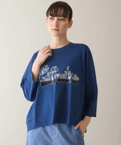 RSKGA07290 TRUNK HIROKO KOSHINO スパンコール刺繍デザインプルオーバー /日本製/洗える
