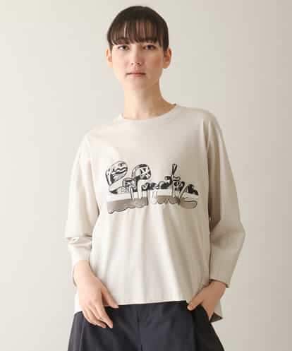 RSKGA07290 TRUNK HIROKO KOSHINO スパンコール刺繍デザインプルオーバー /日本製/洗える