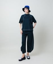 RSKGD16290 TRUNK HIROKO KOSHINO(ヒロココシノ) コットンジャージーラグランプルオーバー/洗える ネイビー