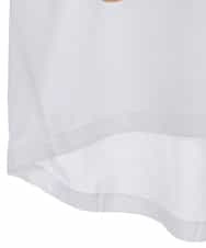 RSKGR26270 TRUNK HIROKO KOSHINO(ヒロココシノ) 【洗濯機で洗える/日本製】オリジナルグラフィックTシャツ ホワイト