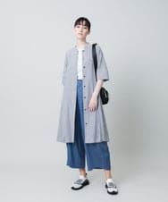 RSKHB09160 TRUNK HIROKO KOSHINO(ヒロココシノ) グリッターロゴカットソー /日本製/洗える ホワイト