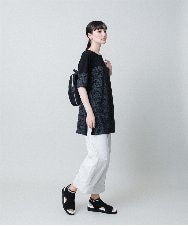RSKHB14360 TRUNK HIROKO KOSHINO(ヒロココシノ) オパールロゴプリントチュニック /日本製/洗える ホワイト