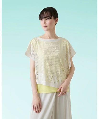 RSKHE02390 TRUNK HIROKO KOSHINO アシンメトリープリモーディアルベスト/日本製/洗える