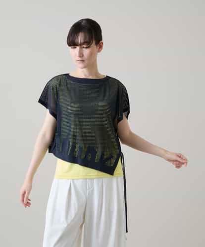 RSKHE02390 TRUNK HIROKO KOSHINO アシンメトリープリモーディアルベスト/日本製/洗える
