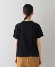 RSKHU20320 TRUNK HIROKO KOSHINO(ヒロココシノ) 【洗濯機で洗える】ハンドビーズ刺繍デザインカットソー ブラック