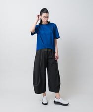 RSKIE08290 TRUNK HIROKO KOSHINO(ヒロココシノ) ペンギン刺繍カットソー/日本製/洗える ブルー