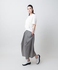 RSKIE08290 TRUNK HIROKO KOSHINO(ヒロココシノ) ペンギン刺繍カットソー/日本製/洗える ブルー